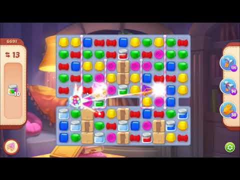 Homescapes Level 6691 - NO BOOSTERS 🏠 | SKILLGAMING ✔️