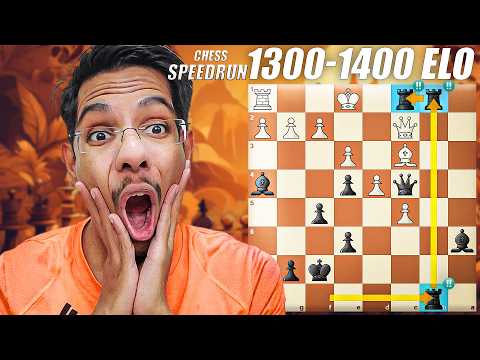 3 Brilliant Moves in a ROW | Chess Rating Climb 1300 to 1400 ELO