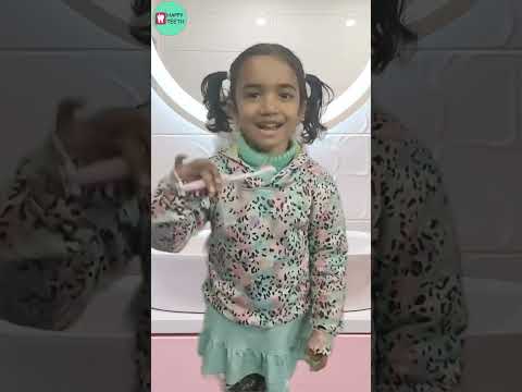 Namya brushing her teeth #kids #oralhygiene #brushingteeth