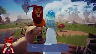 Quête Simba .Le Bosquet de Dreamlight .DERAMLIGHT VALLEY FR1