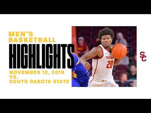 USC Men's Basketball Highlights - USC 84, SDST 66 - 11/12/19