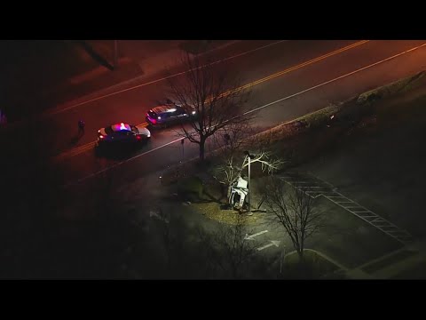 1 dead in crash in the Rosaryville neighborhood in Upper Marlboro