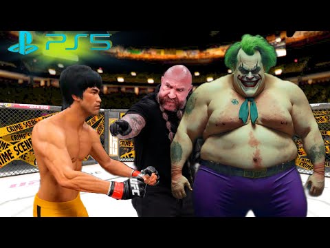 UFC4 Bruce Lee vs. Clown EA Sports UFC 4