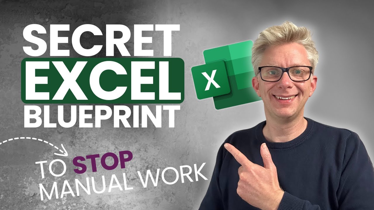 Stop manual work in Excel with this blueprint.
