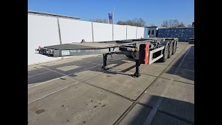 Semi-remorque porte-conteneurs Burg 0-3-39 CD à vendre - Image 4 | Autoline TG Semi-remorque porte-conteneurs Burg 0-3-39 CD | Image 4 - Autoline