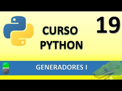 Curso de Python Generadores I Vídeo 19