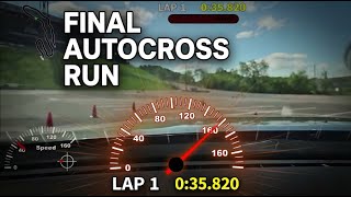 ETRSCCA Autocross at Bristol | Final Run on Firestone Indy 500s-2022 Mustang GT s550