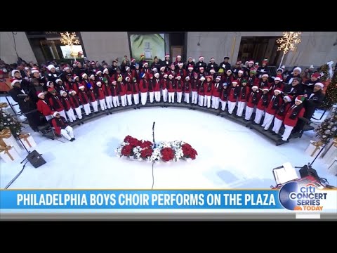 The Philadelphia Boys Choir performs Joseph P. Fitzmartin’s “Fantasy of Carols” on the TODAY Show.
