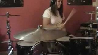 The Distillers For Tonight You&#39;re Only Here to Know Drum Cover