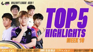 TOP 5 | Wild Rift League-Asia | Week 10