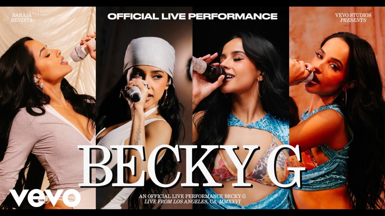 Becky G - Baraja Bendita (Official Live Performance)