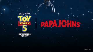 Papa John´s Toy Story 5 – Official Brand Collaboration (2026)