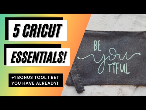 Essential Tools for Your Cricut Machine and Craft Room!