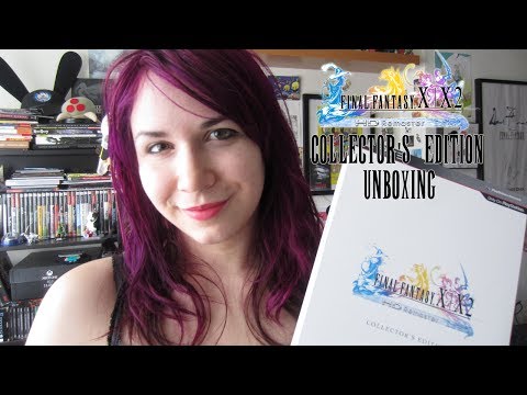 Final Fantasy X/X-2 HD Remaster Collector's Edition Unboxing!