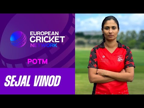 POTM Match 3: S.Vinod - CHE-W vs BEL-W | ECN Mdina Cup T20IW, 2025 | 29 May 2025 | ECN25.036