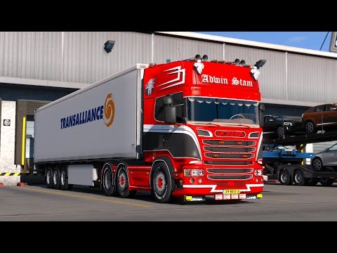 ETS 2 - SCANIA R520 Adwin Stam - Trip: Karlskrona - Odense