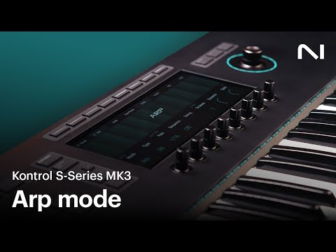 Kontrol S-Series MK3 Arp mode | Native Instruments