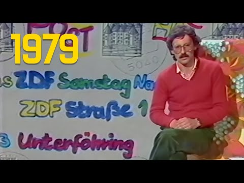ZDF Samstag Nachmittag: Strick mit!, Ansage und Beginn Biene Maja (17.11.1979)