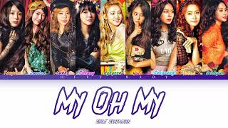Girls&#39; Generation - My Oh My (Color coded Lyrics Kan/Rom/Eng)