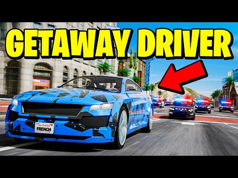 I Become a Getaway Driver For Hire In GTA 5 RP