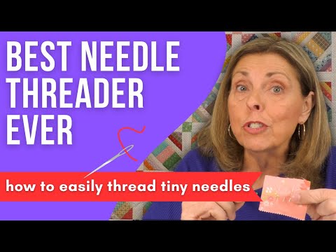 Comparing 4 Methods: Easily Thread a Needle for Quilting or Sewing! 🧵