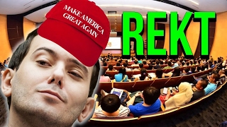NEW: Martin Shkreli BLASTS Know-It-All Professor At Harvard