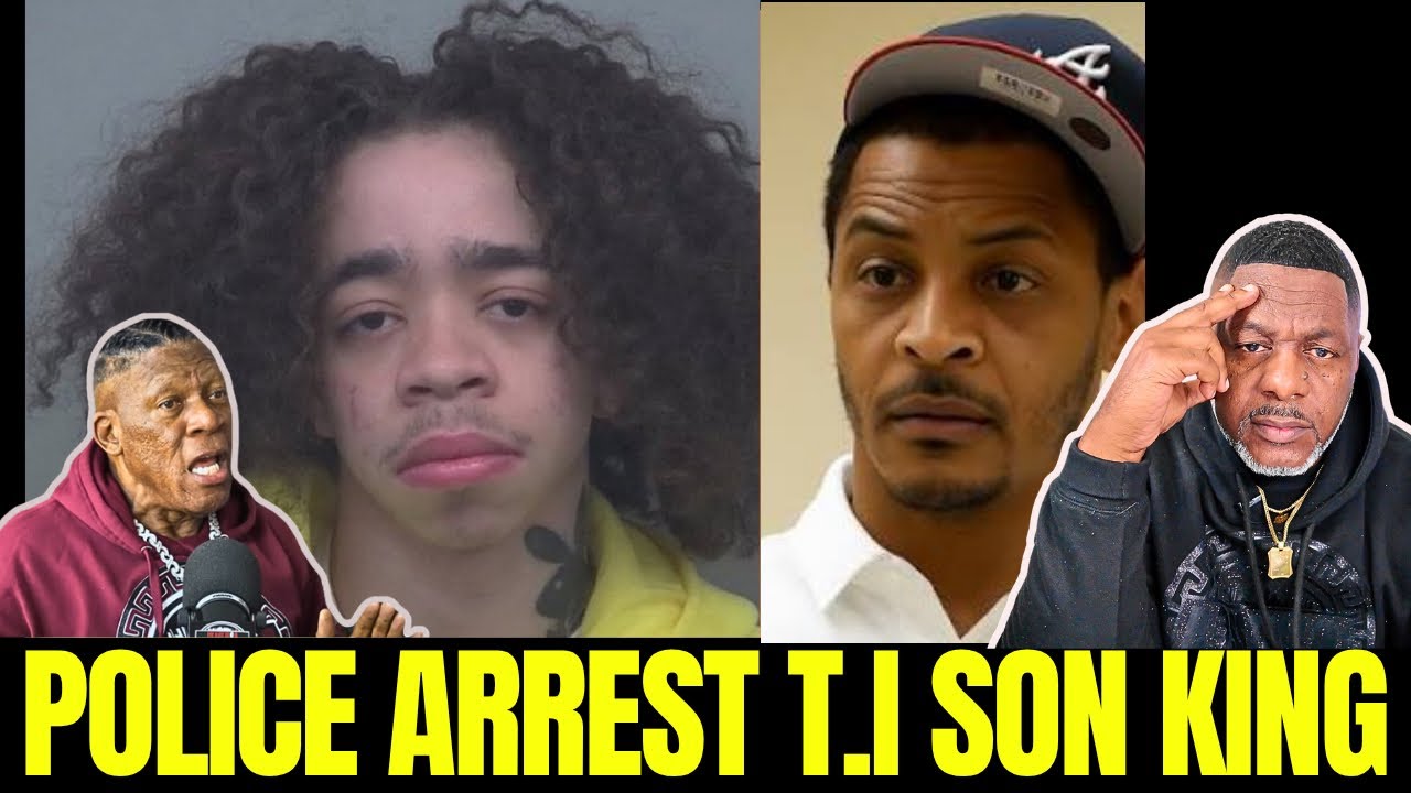 T.I. Son King Arrested With Weapon & DR#GS King Argued With Police!