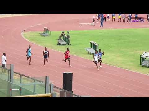 Boy's 200m heat 4. 23.04sec. Zone 1. Ashanti region inter-co 2026.