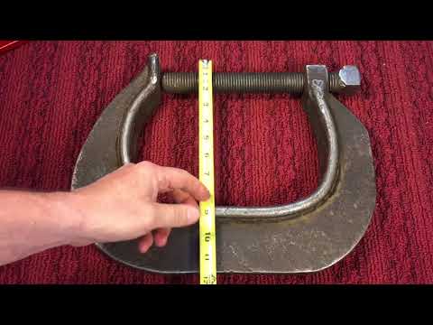 The Most Interesting C-Clamp I Have Ever Seen.