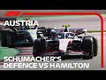 Schumacher's Strong Defence vs Hamilton | 2022 Austrian Grand Prix