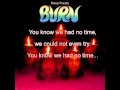 Burn- Deep Purple Lyrics