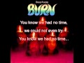 Burn- Deep Purple Lyrics 