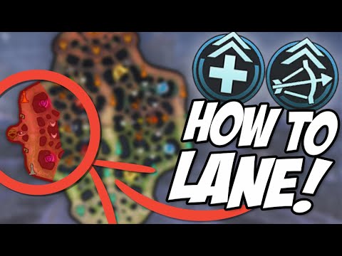 HOW TO LANE IN SMITE! Laning Phase tutorial for SUPPORTS AND ADCS!
