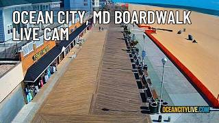 Ocean City MD Live Cam | The Famous Shark-Eye Boardwalk Cam live webcam