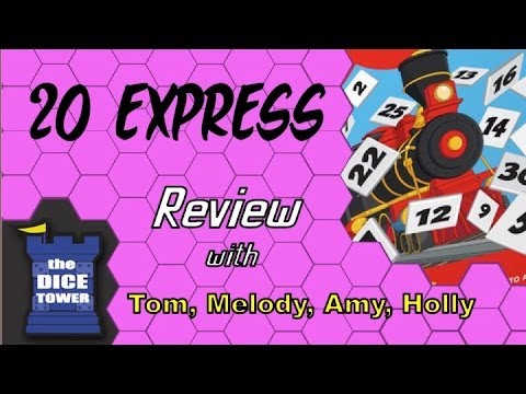 Dice Tower Girl Reviews: 20 Express