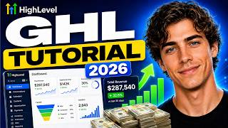 GoHighLevel Tutorial For Beginners 2026 (Full Step-By-Step Guide)