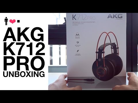 AKG K712 Pro Unboxing + First Impressions