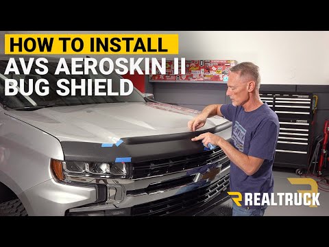 How to Install a AVS Aeroskin II Bug Shield on a 2019 Chevy Silverado 1500