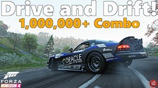 Forza Horizon 4: Formula Drift Viper Gameplay | Test Drive, Drift and 1,000,000+ Point Combo!