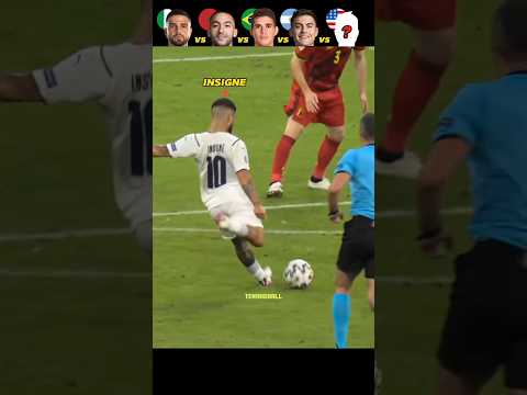 Insigne VS Ziyech VS Oscar VS Dybala VS Player : Curve Goal Challenge 🥶💫
