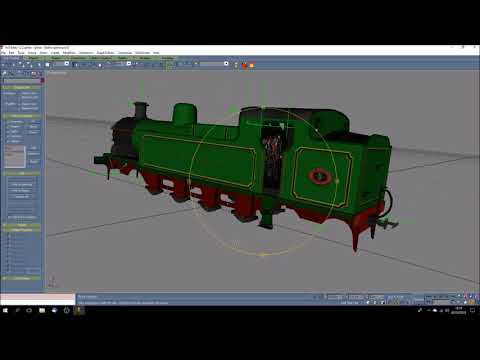 Gmax: How to make models for Trainz, part 15 - Bringing it together