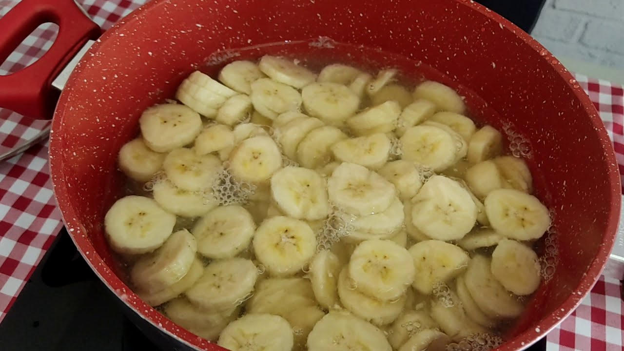 Doce de Banana em Rodelinhas - 3 ingredientes