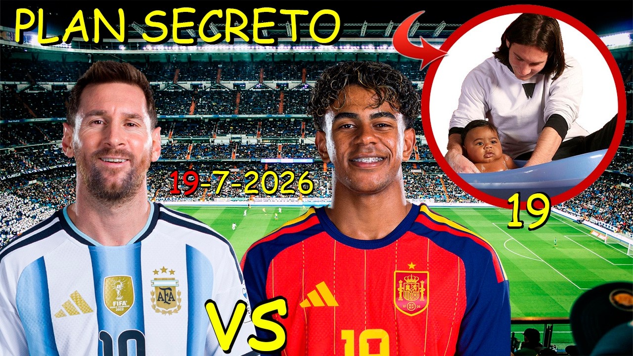 La Final ESPAÑA VS ARGENTINA estaba PLANEADA | La VERDAD de MESSI vs YAMAL