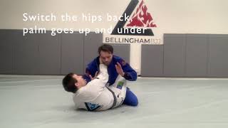Guard: Palm Up Palm Up choke