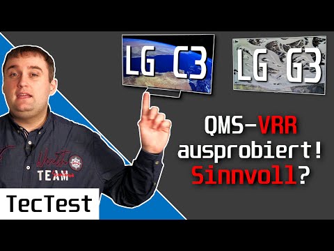 QMS-VRR ausprobiert! | Sinnvoll oder nur Spielerei? | LG C3 & G3 evo OLED-TV