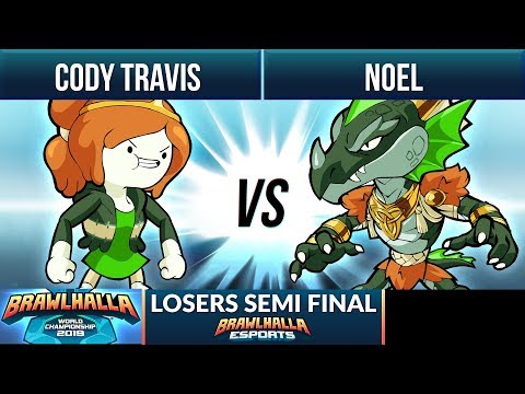 noeL vs Cody Travis - Losers Semi Final - Brawlhalla World Championship 2019 1v1