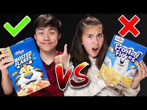 REAL FOOD vs RIPOFF FOOD Challenge! Video