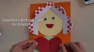 DIY Valentine's | Birthday Card for Grandma