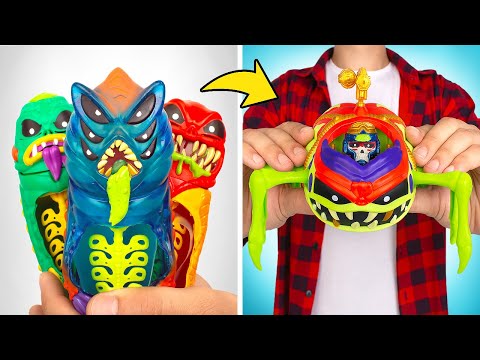 Wer versteckt sich in den ALIENS? Treasure X Spielzeug Set