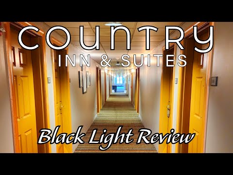 Black Light Reviews: Country Inn & Suites. Should You Stay There? Wait Until You See This First!